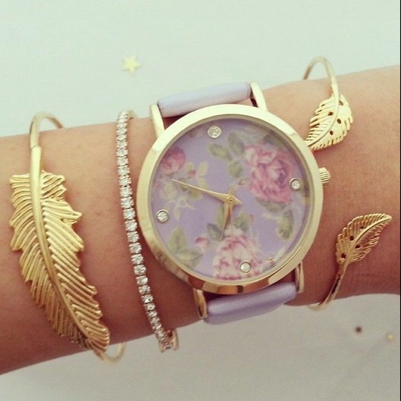 3 PC FEATHERED BRACELETS - Picture 2 of 5